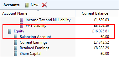 Equity Balance